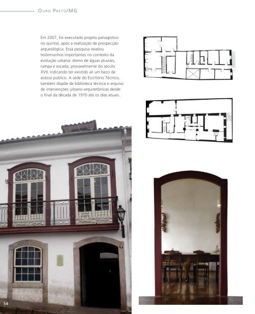 Casas do Patrimônio - Monumenta