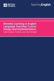 Blended Learning in English Language Teaching: Course Design and Implementation