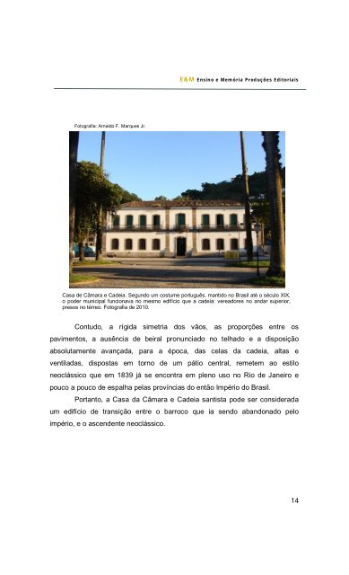 Inventário de estilos arquitetônicos da cidade de Santos