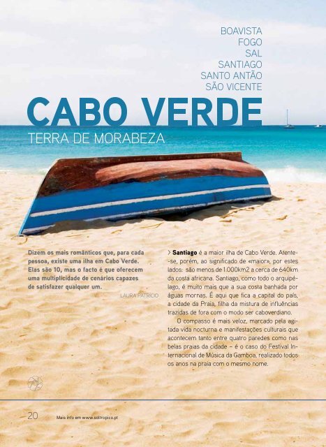 Cabo verde - Soltrópico