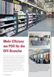 Mehr Effizienz am POS für die DIY-Branche - Weimann-ladenbau.de