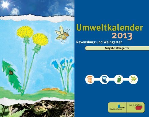 Umweltkalender 2013 - Stadt Weingarten