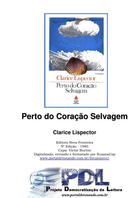 LISPECTOR, Clarice - Perto do Coração Selvagem.pdf - No-IP
