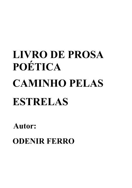 Prosa e poesia - Dias ruins também são necessários.