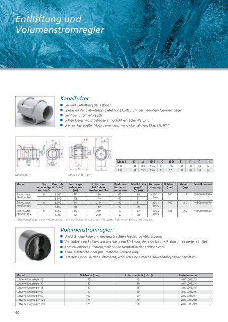 Marine Katalog 2011 - Webasto Marine Comfort