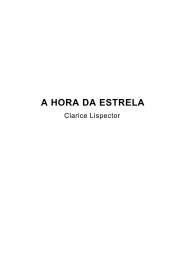 CLARICE LISPECTOR - Website Prof. Assis