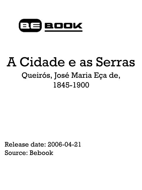 Prosas Bárbaras, by Eça de Queiroz—A Project Gutenberg eBook