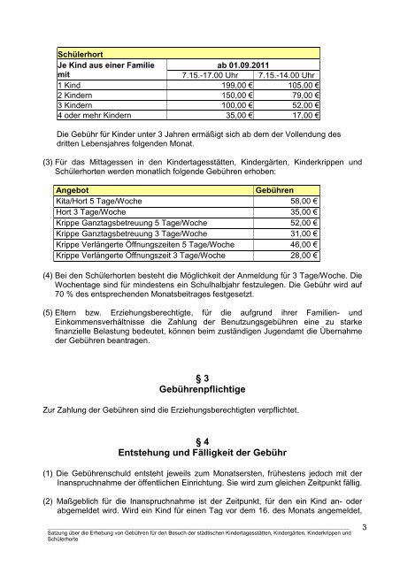 Satzung über die Erhebung von Gebühren für den - Stadt Weinheim