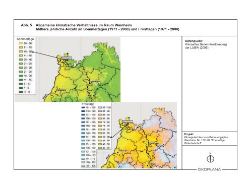 KLIMAGUTACHTEN ZUM BEBAUUNGSPLAN  ... - Stadt Weinheim