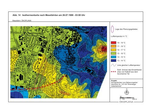 KLIMAGUTACHTEN ZUM BEBAUUNGSPLAN  ... - Stadt Weinheim