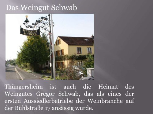 Unser Weingut - Weingut Schwab