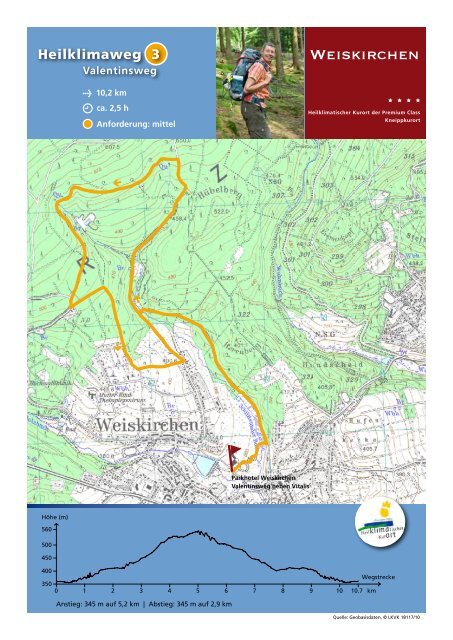 Heilklimaweg 3 - Valentinsweg - Weiskirchen