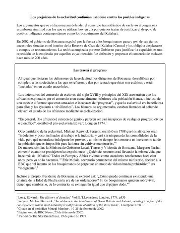 Los prejuicios de la esclavitud continúan usándose contra los ...