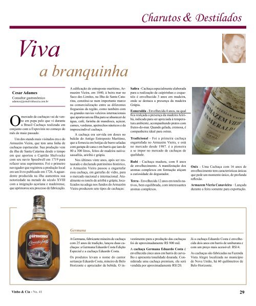 Vinho - Jornal Vinho & Cia