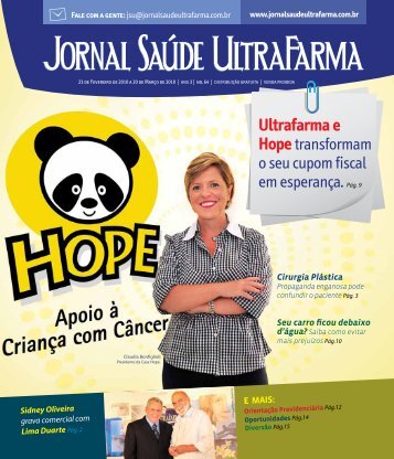 Jornal Nº64 - Ano 3 - Jornal Saúde UltraFarma