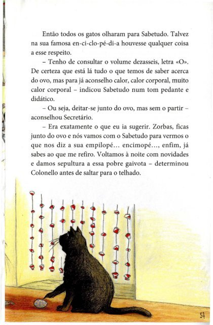 História da Gaivota e do Gato que a