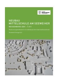 Wettbewerb Neubau Mittelschule_Protokoll - Stadt Weißenburg