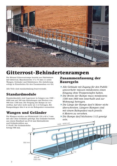 Rampen - Weland GmbH