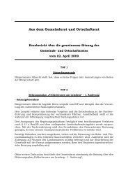 Aus dem Gemeinderat und Ortschaftsrat - Wellendingen