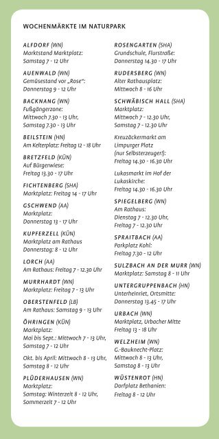 Essen und Trinken aus der Region für 12 Euro