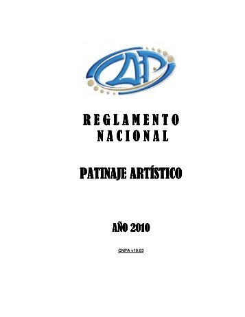 reglamento cap mayo 2010(click para descargar) - Patin Online.com