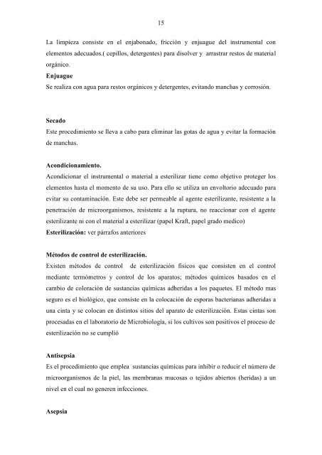 manual y normas de bioseguridad - Facultad de Odontología ...