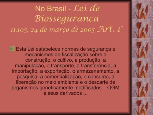 Biossegurança na manipulação de microrganismos patogênicos ao ...