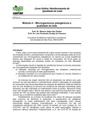 Módulo 4 – Microrganismos patogênicos e qualidade do leite - IFTO