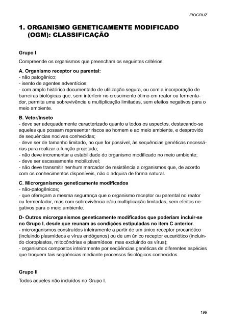 Procedimentos para a manipulação de microrganismos ... - IFSC