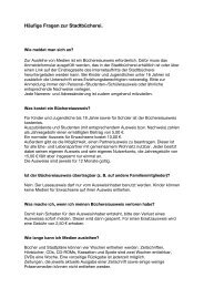 Häufige Fragen zur Stadtbücherei (PDF).