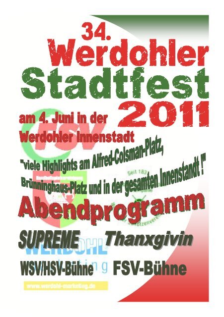 31. Stadtfest - Werdohl