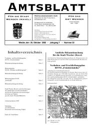 Amtsblatt Werder (Havel)