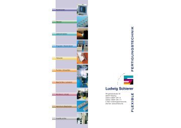 Ludwig Schierer Flexible Fertigungstechnik - Firma Ludwig Schierer ...