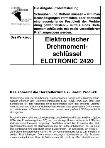 Schraubwerkzeuge - Fachverband Werkzeugindustrie eV