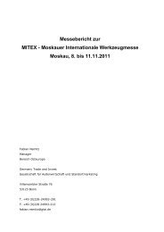 Internes Schreiben/Vermerk - Fachverband Werkzeugindustrie eV