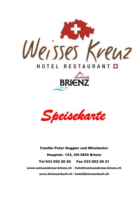 BEO Beef - Hotel Weisses Kreuz