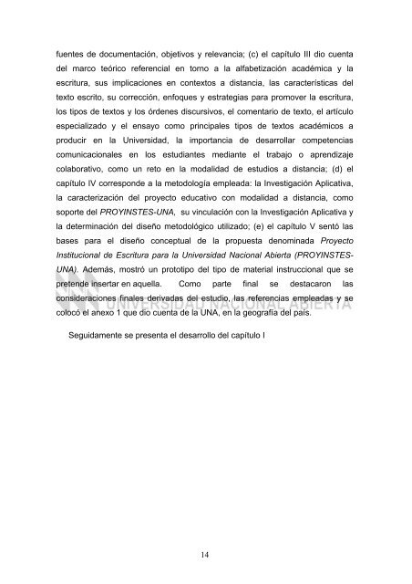 texto completo - Biblioteca Digital UNA - Universidad Nacional Abierta