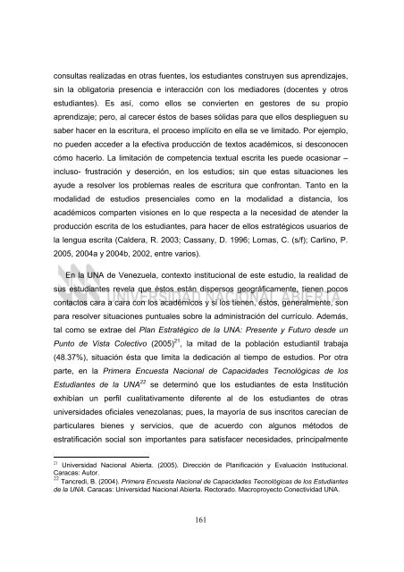 texto completo - Biblioteca Digital UNA - Universidad Nacional Abierta