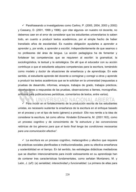 texto completo - Biblioteca Digital UNA - Universidad Nacional Abierta