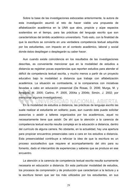 texto completo - Biblioteca Digital UNA - Universidad Nacional Abierta