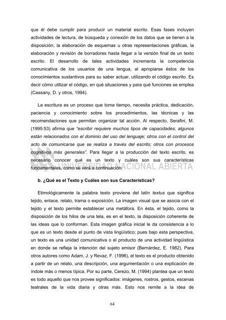 texto completo - Biblioteca Digital UNA - Universidad Nacional Abierta