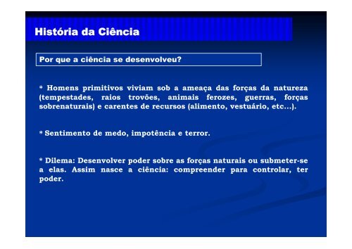 Ciência e Conhecimento Científico - UFSM