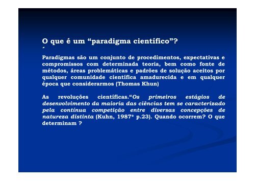 Ciência e Conhecimento Científico - UFSM