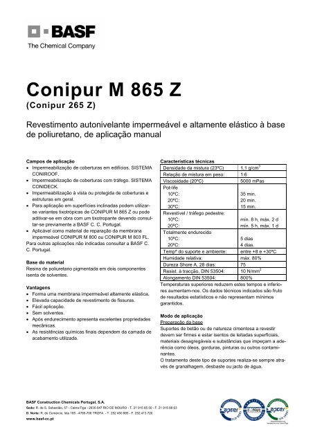 Conipur M 865 Z