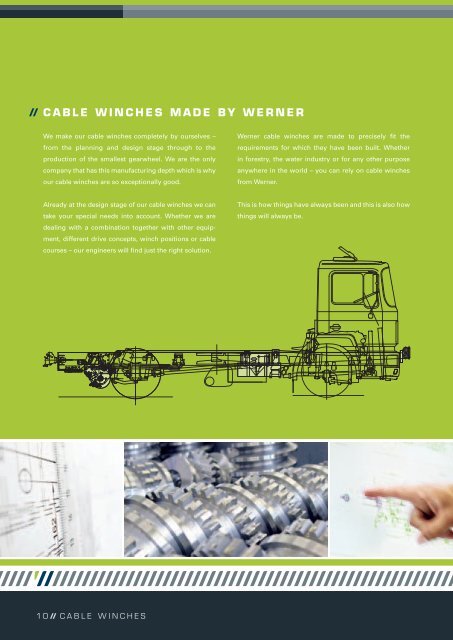 Cable Winch Brochure - Werner GmbH Forst- und Industrietechnik