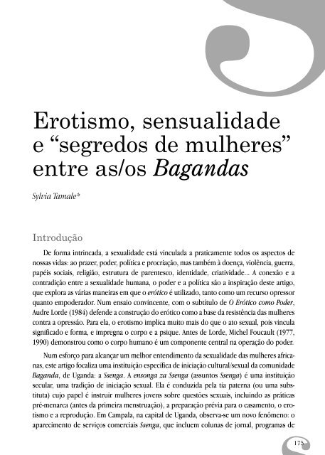 Questões de Sexualidade - Institute of Development Studies