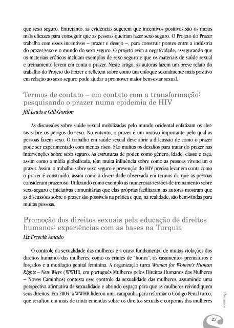 Questões de Sexualidade - Institute of Development Studies