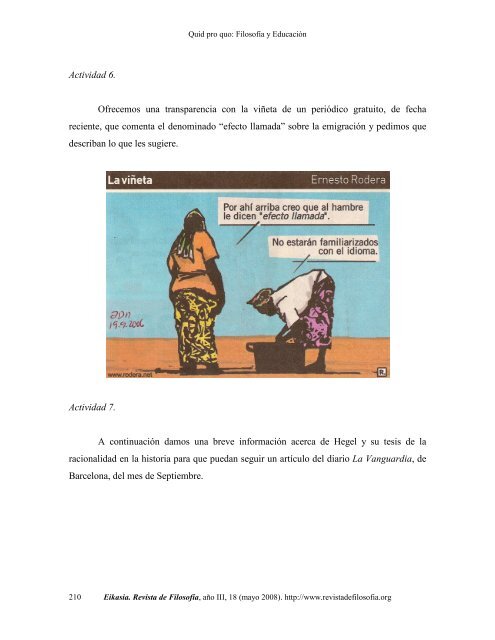 Filosofía y vida ciudadana: unas reflexiones - EIKASIA - Revista de ...