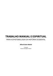 Sohn-Rethel - Trabalho manual e espiritual