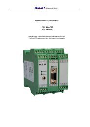 POS-124-A/I-PDP 1121 - W.E.ST. Elektronische Steuerungen e. K.